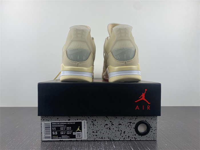 Jordan 4 Retro Off-White Sail  CV9388-100