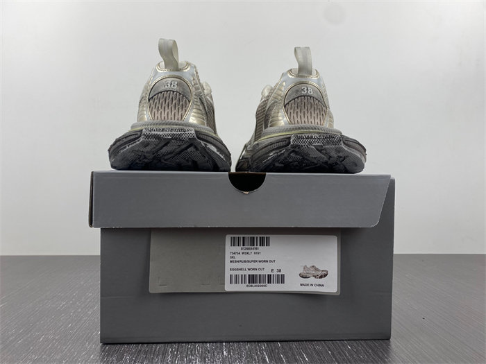 Balenciaga 3XL Trainer Worn Out Dark Grey 734734 W3xl7 9191