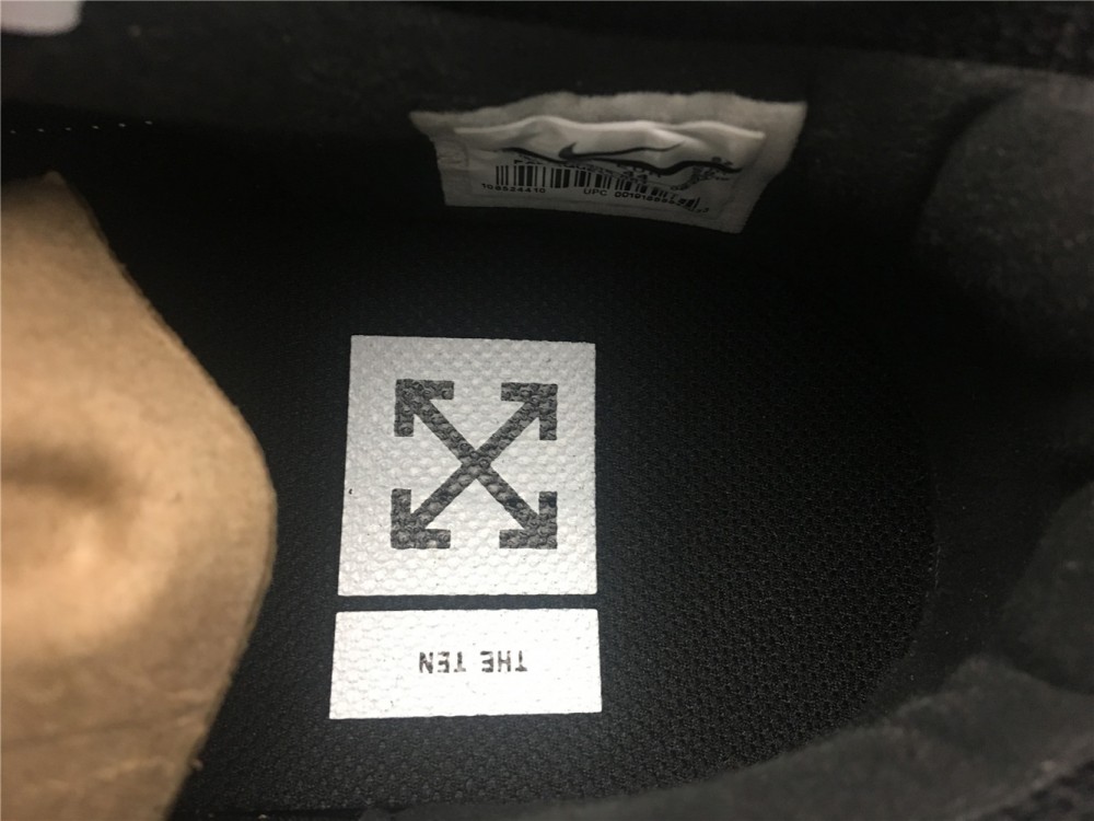 Nike Air Force 1 LowOff-White Black White  AO4606-001