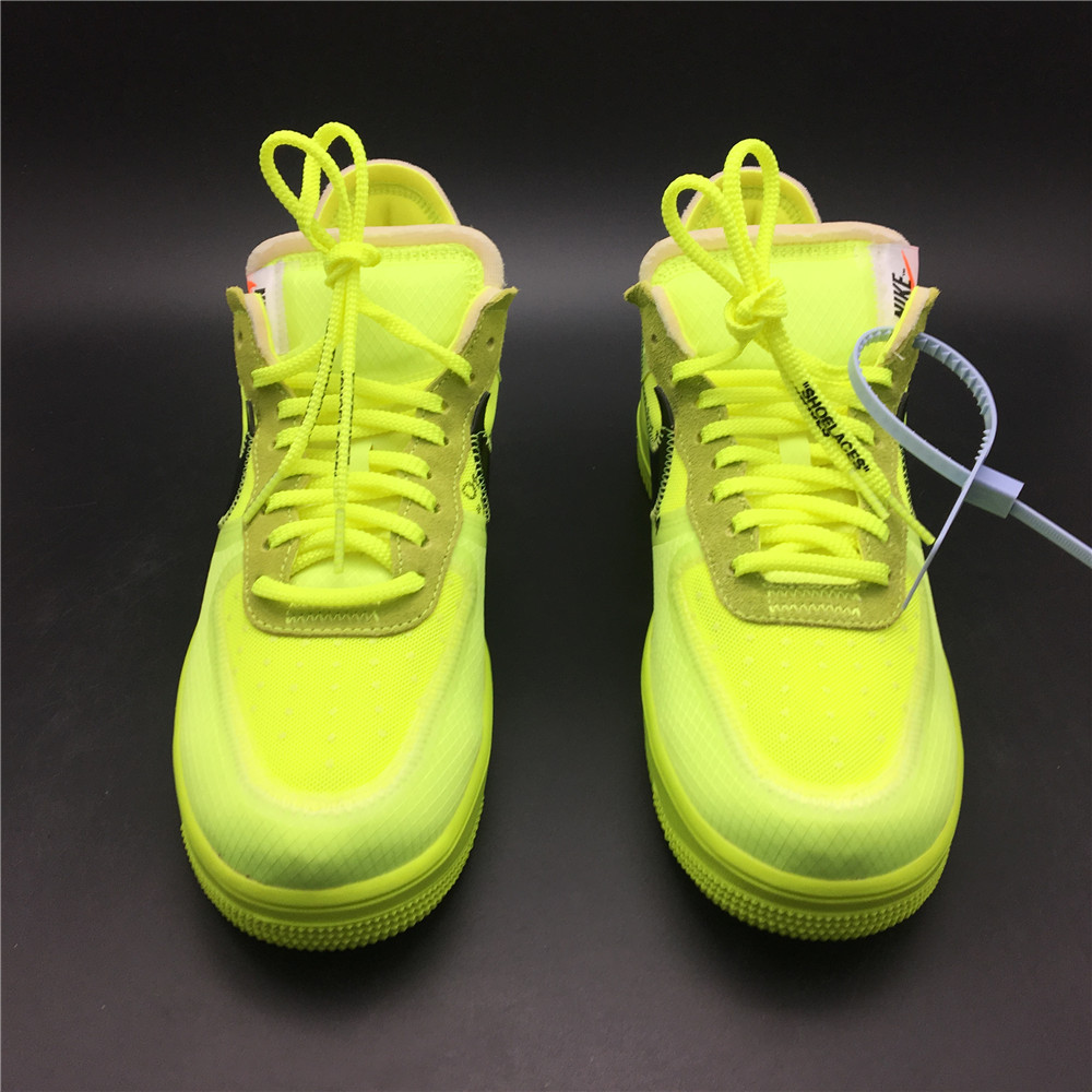 Nike Air Force 1 Low Off-White Volt AO4606-700