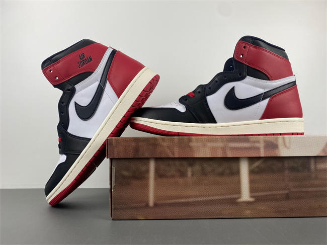 Air Jordan 1 Retro High OG Black Toe Reimagined DZ5485-106