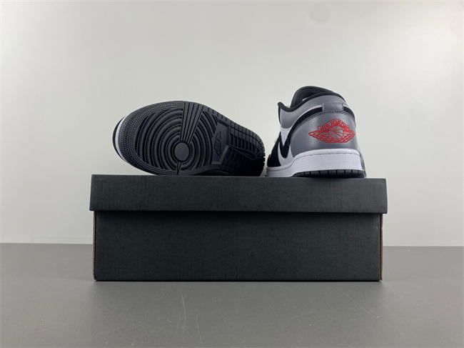 Air Jordan 1 Low SE White Fire Red Black Matte Silver HF3148-106