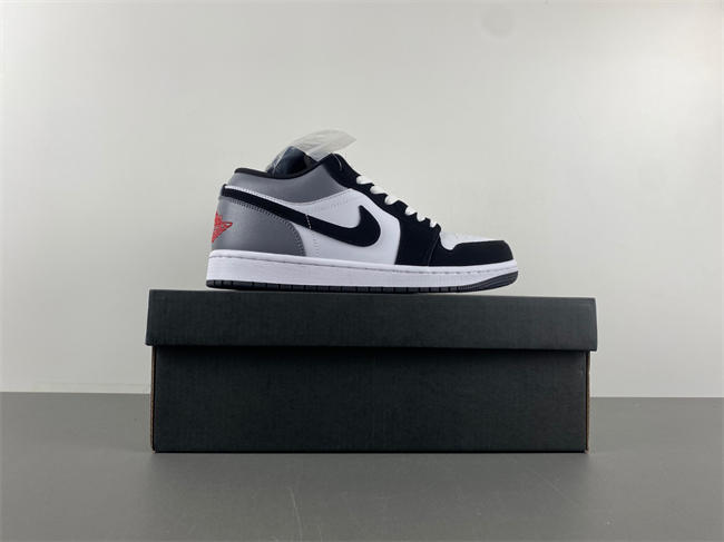 Air Jordan 1 Low SE White Fire Red Black Matte Silver HF3148-106