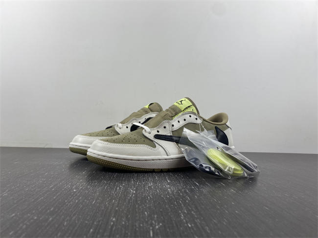Air Jordan 1 Retro Low Golf Travis Scott Neutral Olive FZ3124-200