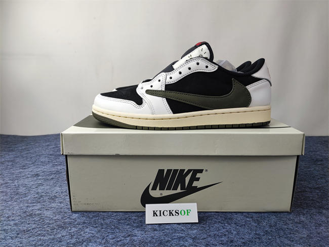 Air Jordan 1 Retro Low OG SP Travis Scott Olive DZ4137-106