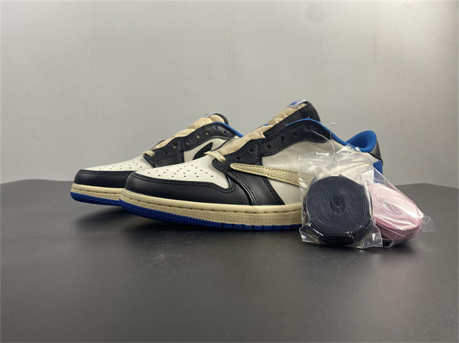 Travis Scott x Fragment x Air Jordan 1 Low OG DM7866-140